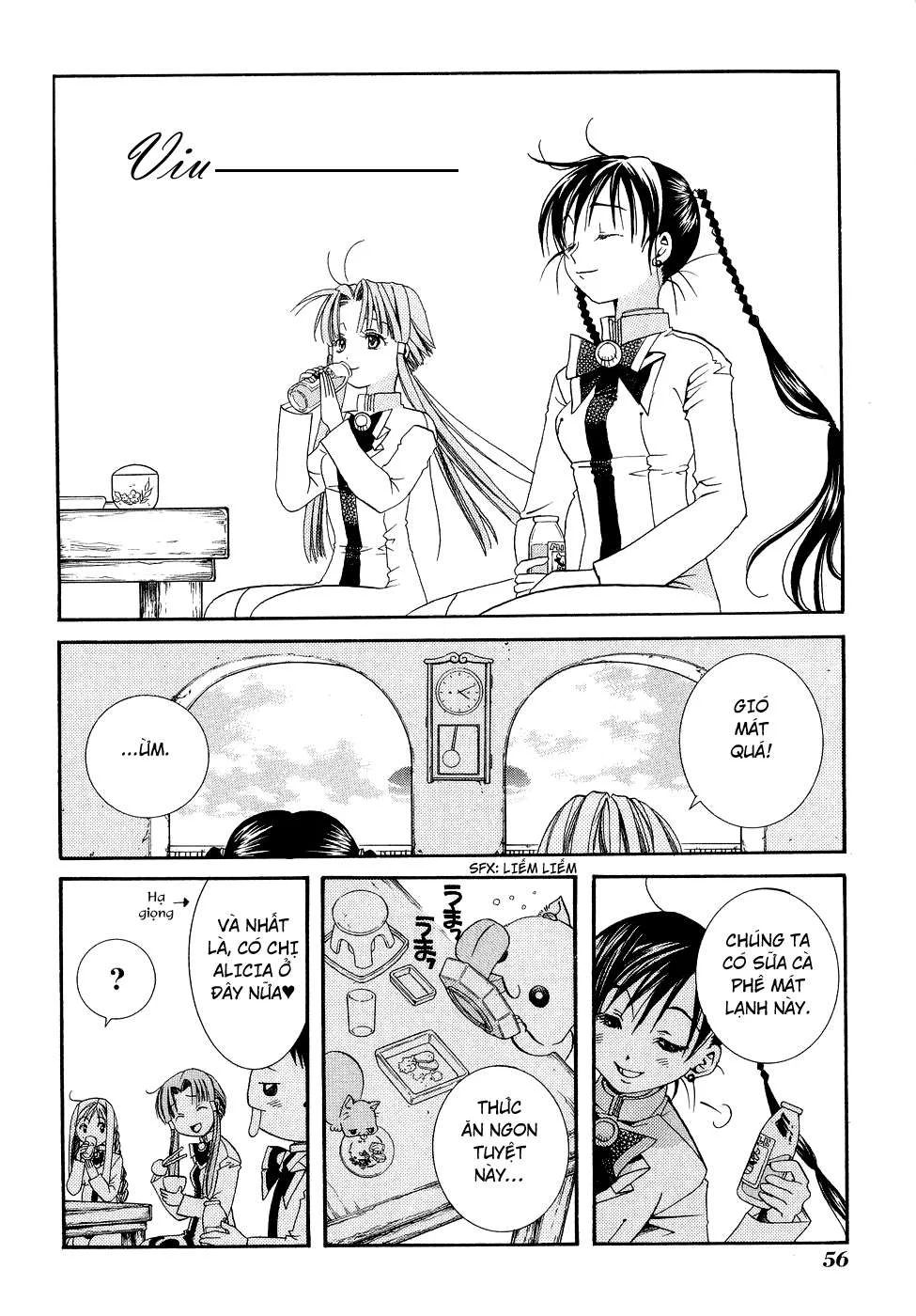 ARIA Chapter 7: - Chốn đào nguyên - Next Chapter 8: - Tiếng hát của những vì sao ...