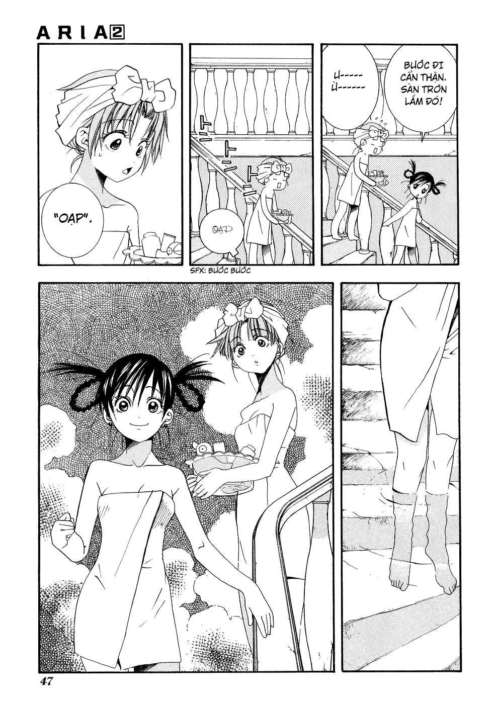 ARIA Chapter 7: - Chốn đào nguyên - Next Chapter 8: - Tiếng hát của những vì sao ...