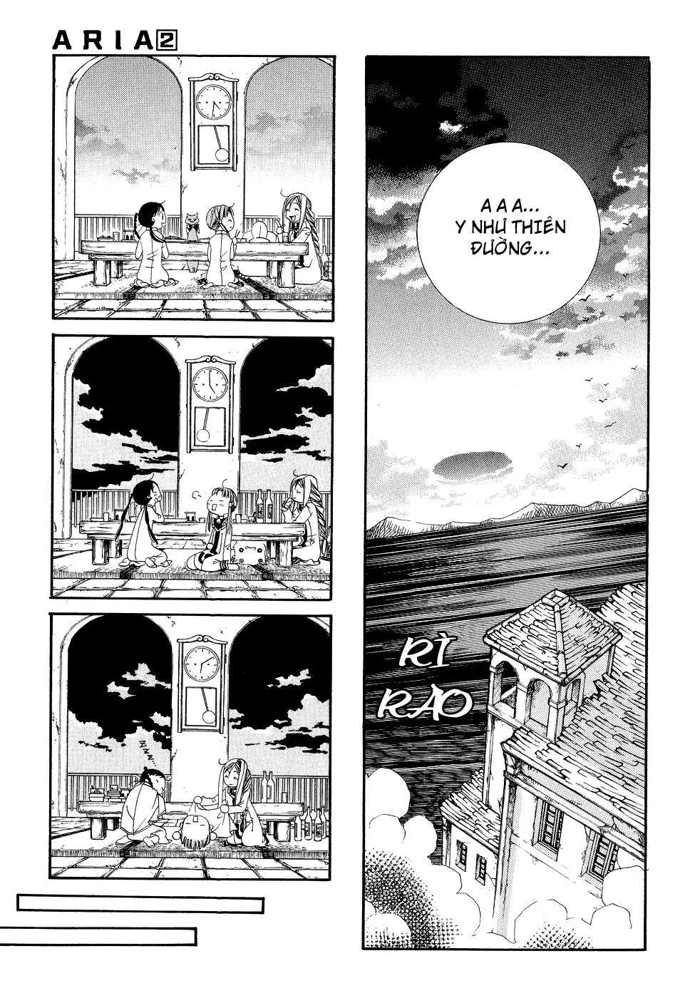 ARIA Chapter 7: - Chốn đào nguyên - Next Chapter 8: - Tiếng hát của những vì sao ...