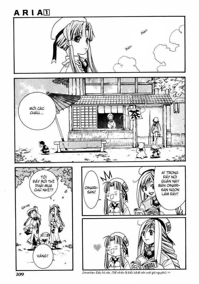 ARIA Chapter 4: - Mưa bóng mây - Next Chapter 5: - Vongare Longa