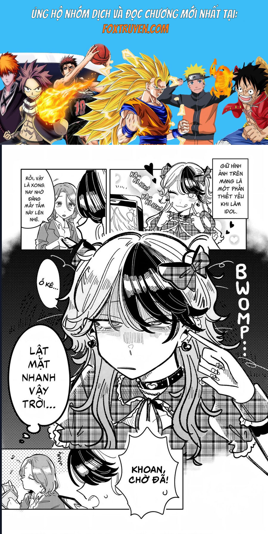Về Chuyện Tôi Vô Tình Trở Thành Quản Lí Của Một Idol Kì Lạ Chapter 11 - Trang 2