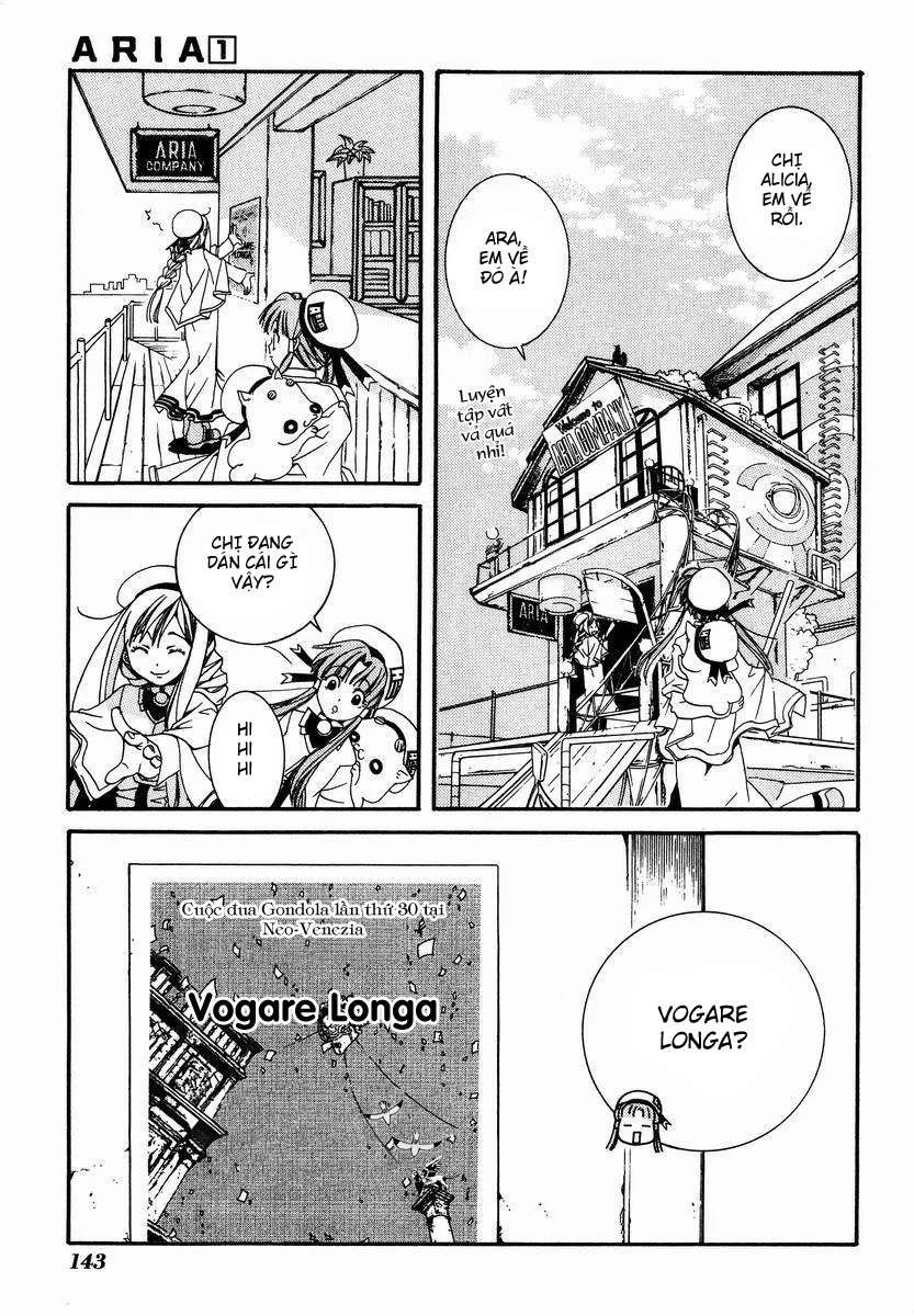 ARIA Chapter 5: - Vongare Longa - Next Chapter 6: - Đom đóm tuyết