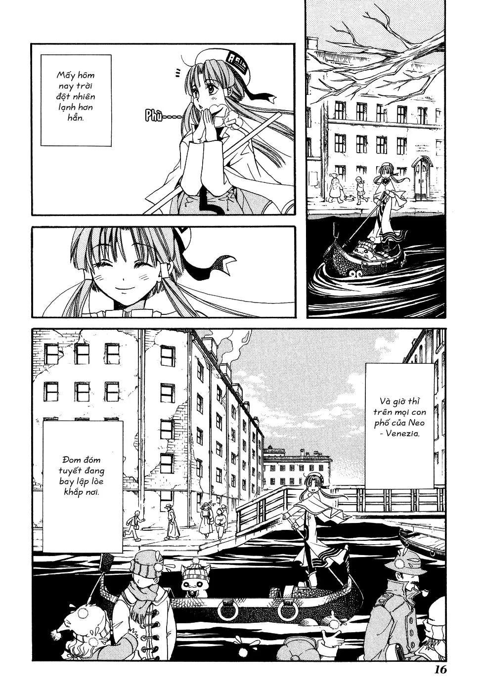 ARIA Chapter 6: - Đom đóm tuyết - Next Chapter 7: - Chốn đào nguyên