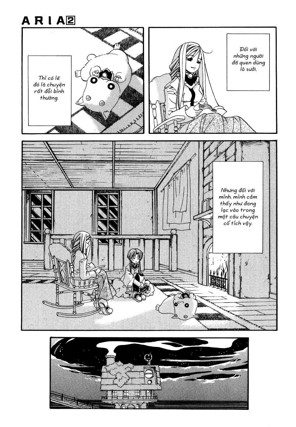 ARIA Chapter 6: - Đom đóm tuyết - Next Chapter 7: - Chốn đào nguyên