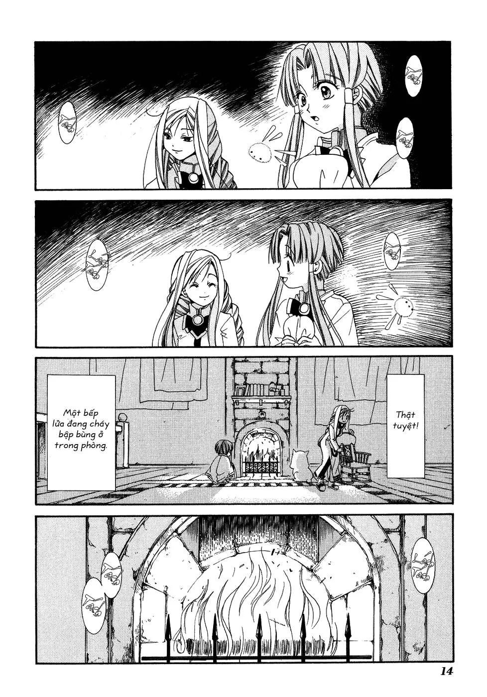 ARIA Chapter 6: - Đom đóm tuyết - Next Chapter 7: - Chốn đào nguyên