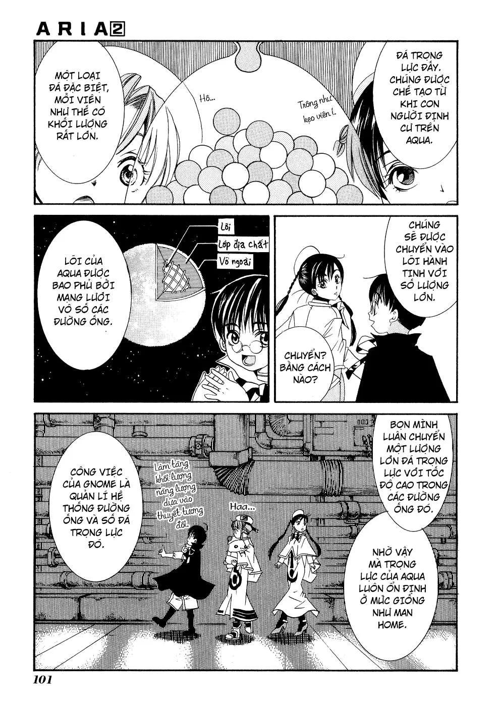 ARIA Chapter 8: - Tiếng hát của những vì sao ... - Next Chapter 9: - AUGURIO BUONANNO