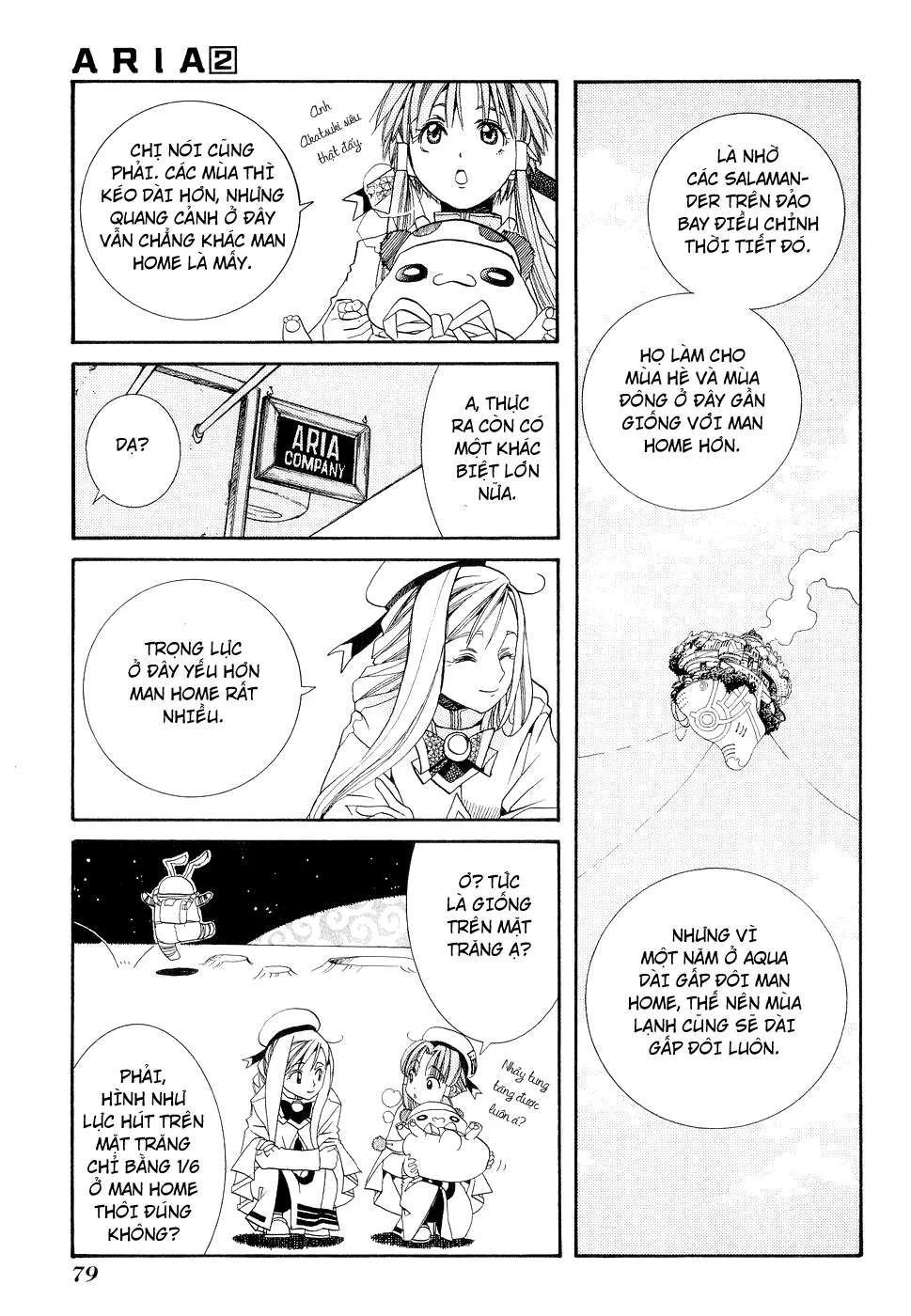 ARIA Chapter 8: - Tiếng hát của những vì sao ... - Next Chapter 9: - AUGURIO BUONANNO