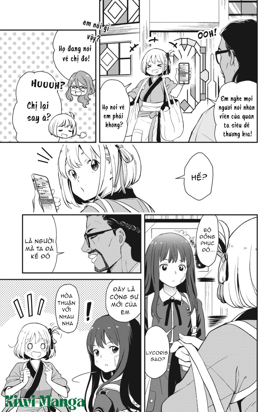 Lycoris Recoil : Quán Cà Phê Bất Ổn Chapter 1 - Next 