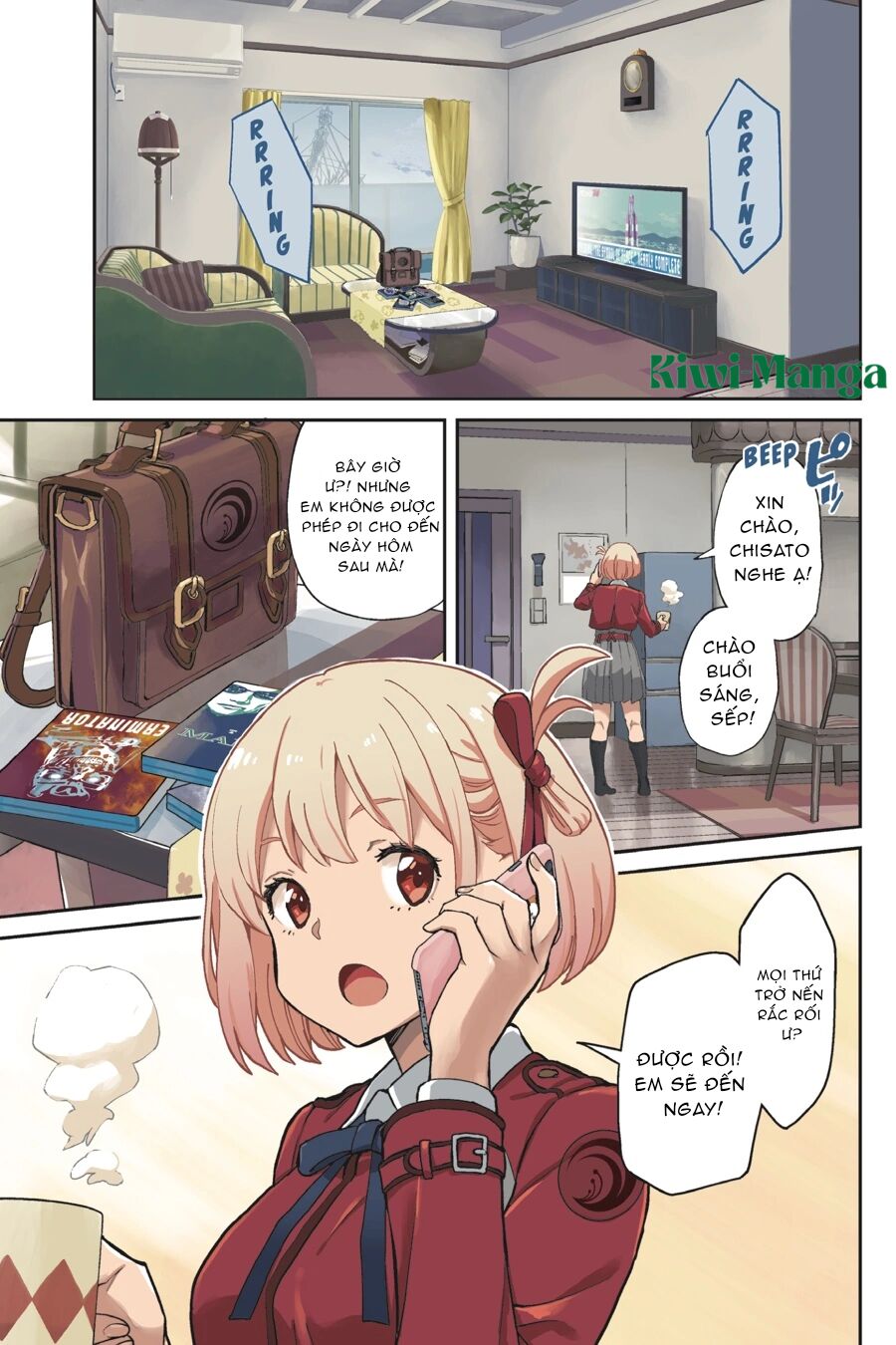 Lycoris Recoil : Quán Cà Phê Bất Ổn Chapter 1 - Next 