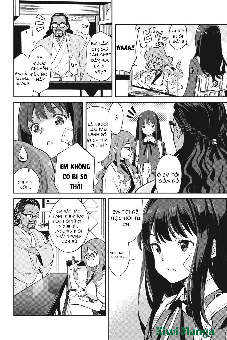 Lycoris Recoil : Quán Cà Phê Bất Ổn Chapter 1 - Next 