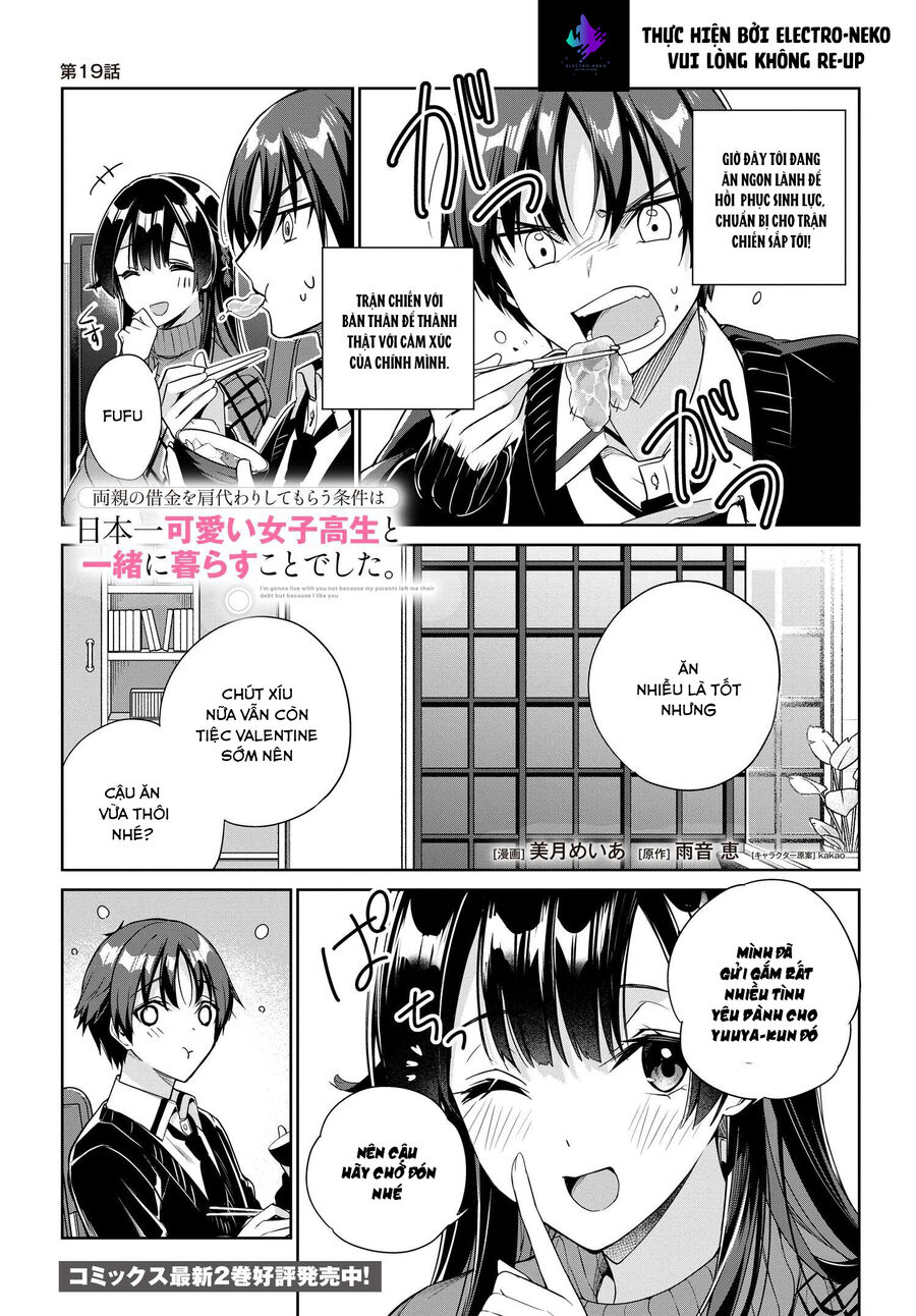 I'm Gonna Live With You Not Because My Parents Left Me Their Debt But Because I Like You Chapter 19 - Next Chapter 20