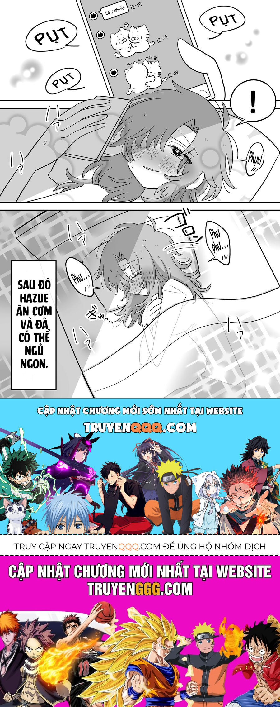 Hazue Và Tsuyu Chapter 27 - Trang 2