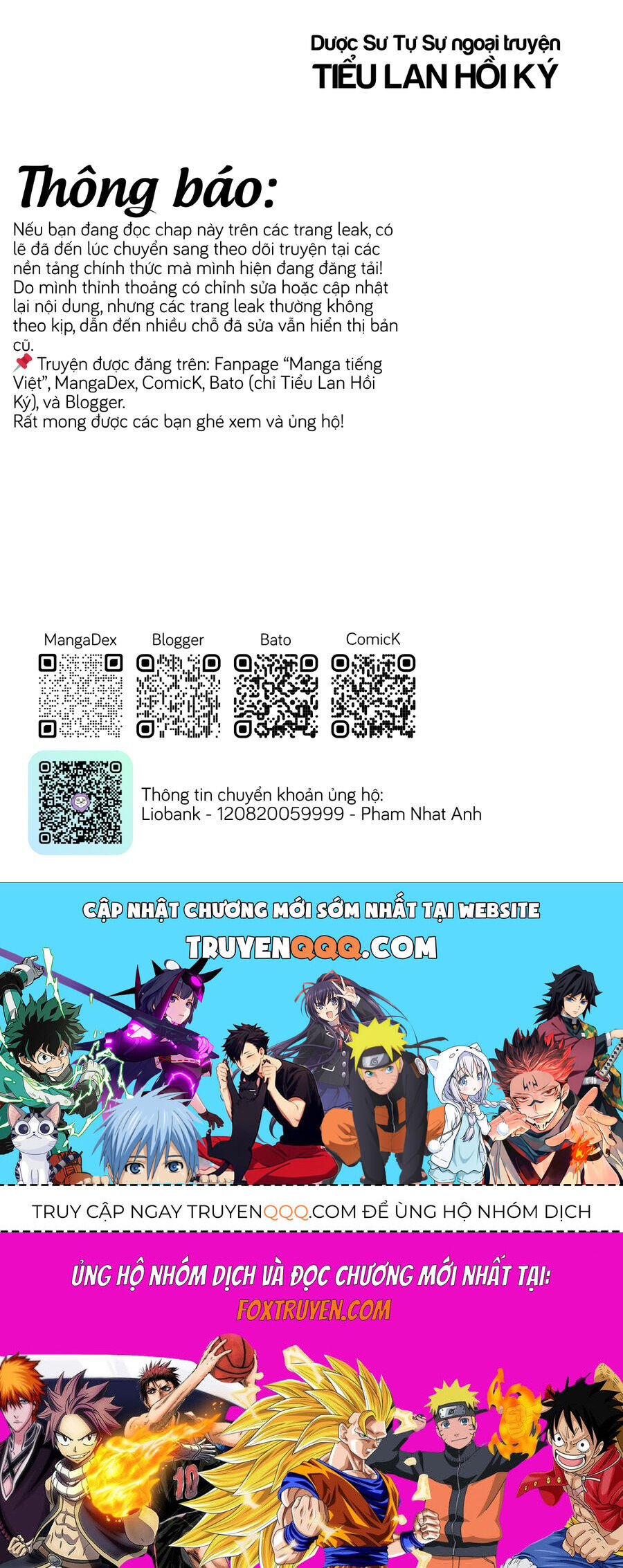 Dược Sư Tự Sự Ngoại Truyện: Tiểu Lan Hồi Ký Chapter 4 - Trang 2