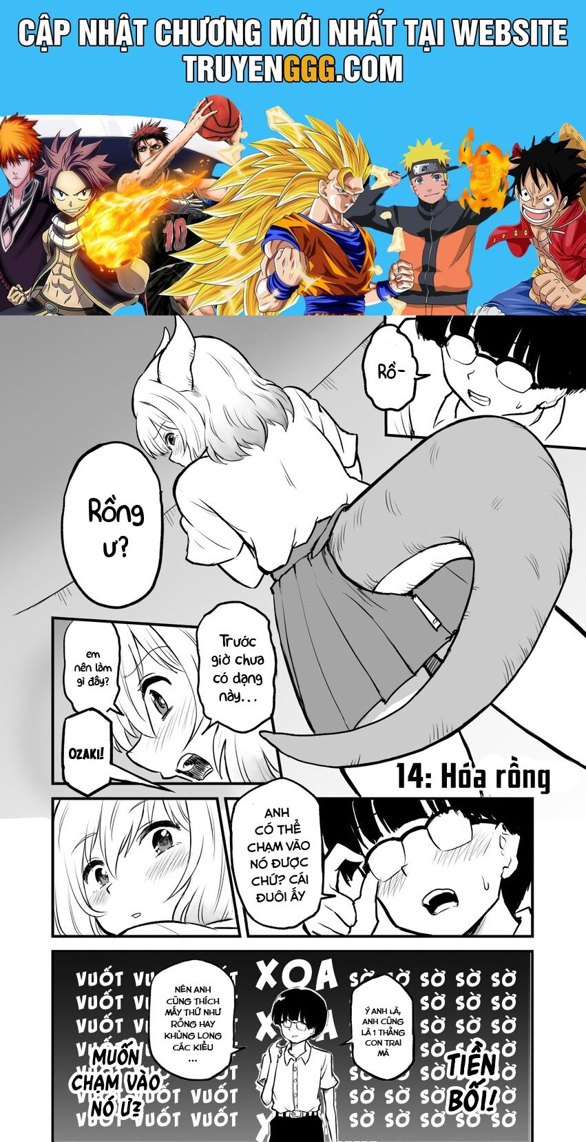 Higawari Shippo No Ozaki-Chan Chapter 14 - Trang 2