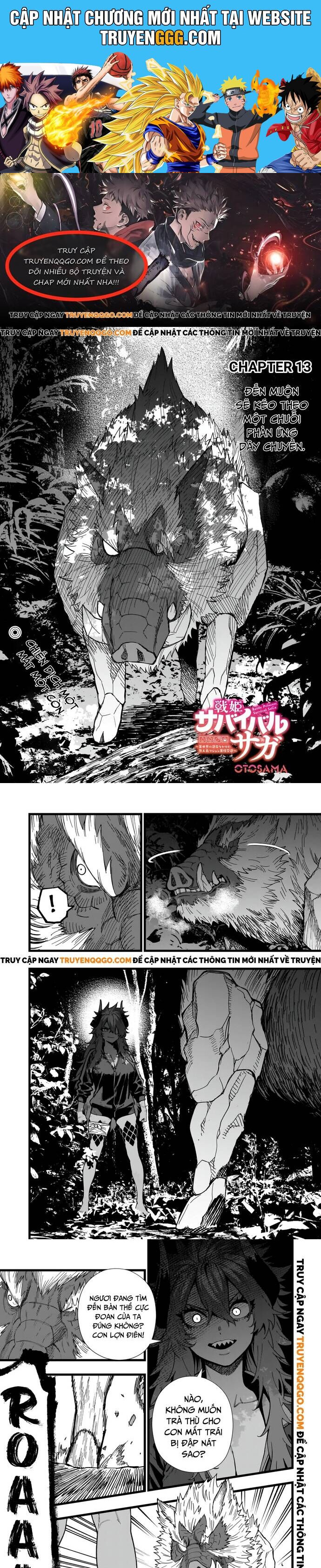 Senki Survival Saga: Isekai No Unmei O Kaketa Mujintou Fujun Iseikouyuu Chapter 13 - Trang 2