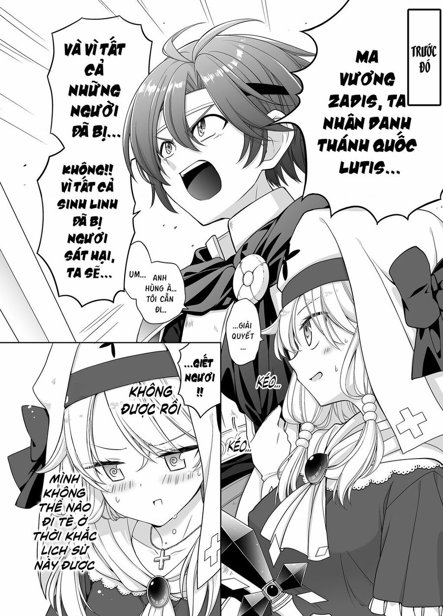 Healer-Chan Bỗng Dưng Mắc Ấy Ngay Trong Lúc Đại Chiến Với Ma Vương Chapter 2 - Trang 2