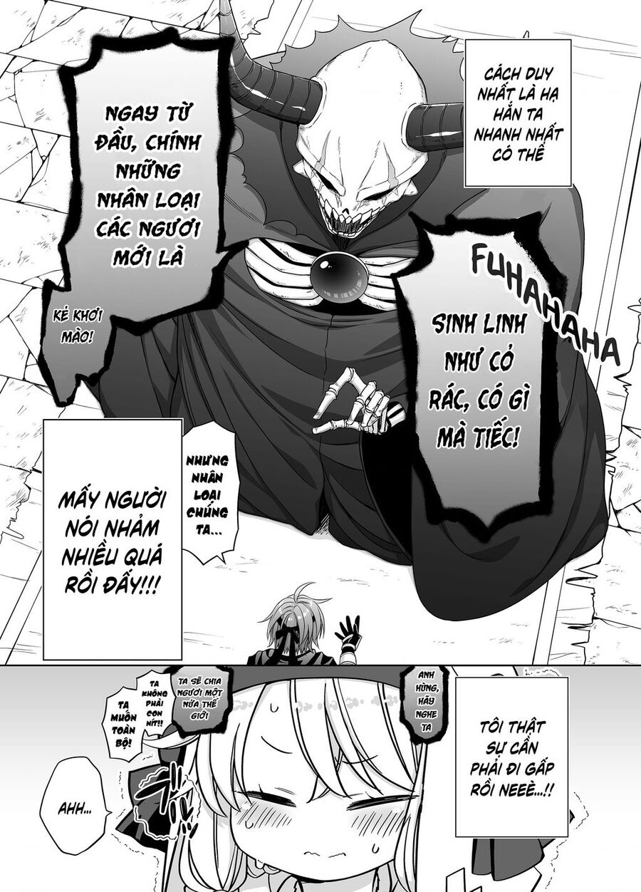 Healer-Chan Bỗng Dưng Mắc Ấy Ngay Trong Lúc Đại Chiến Với Ma Vương Chapter 2 - Trang 2