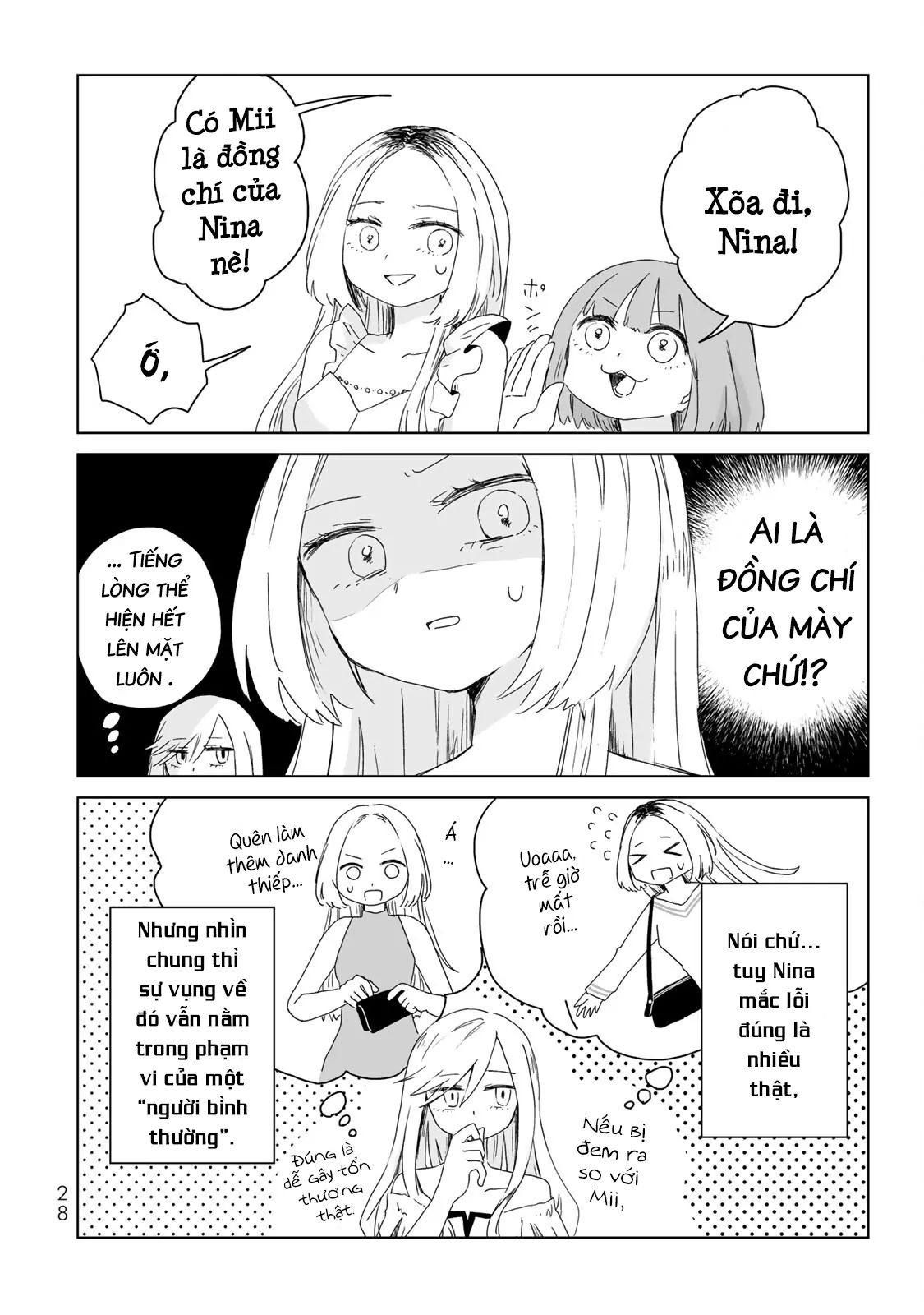 Mii Và Yamada Chapter 7 - Trang 2