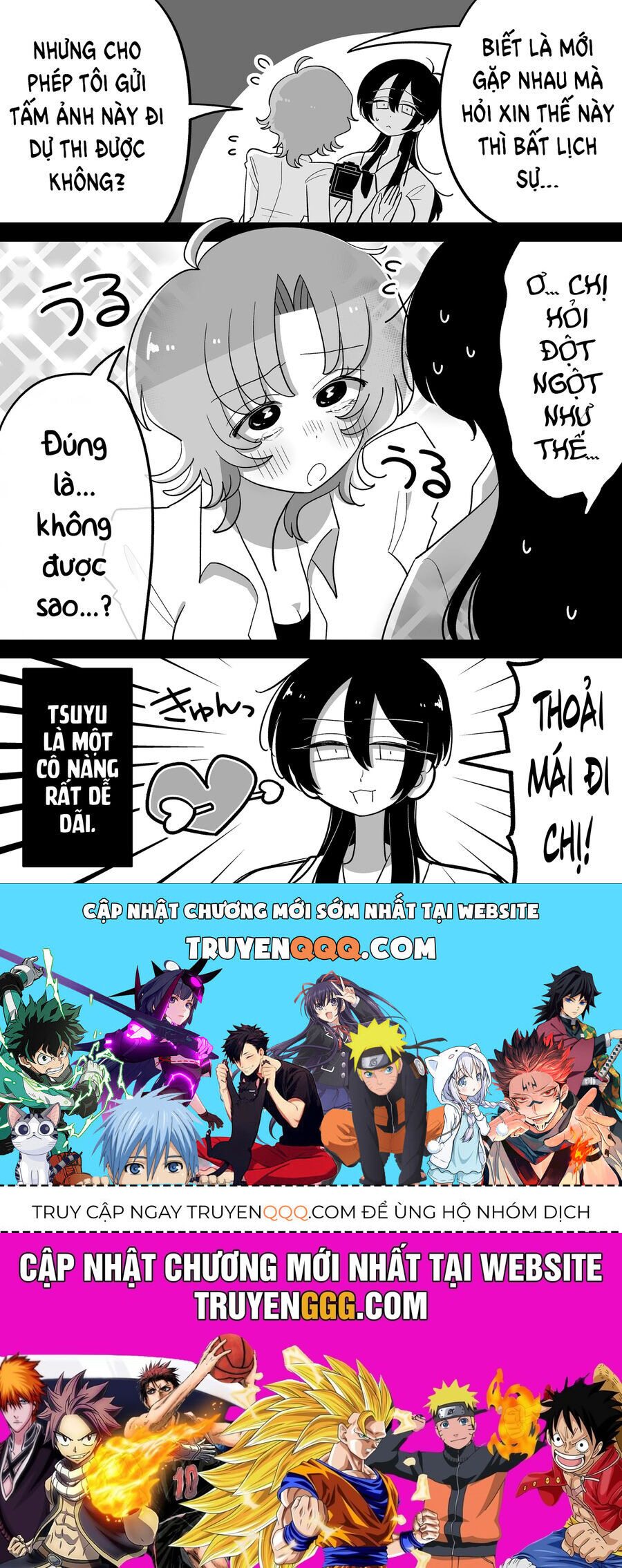 Hazue Và Tsuyu Chapter 35 - Trang 2