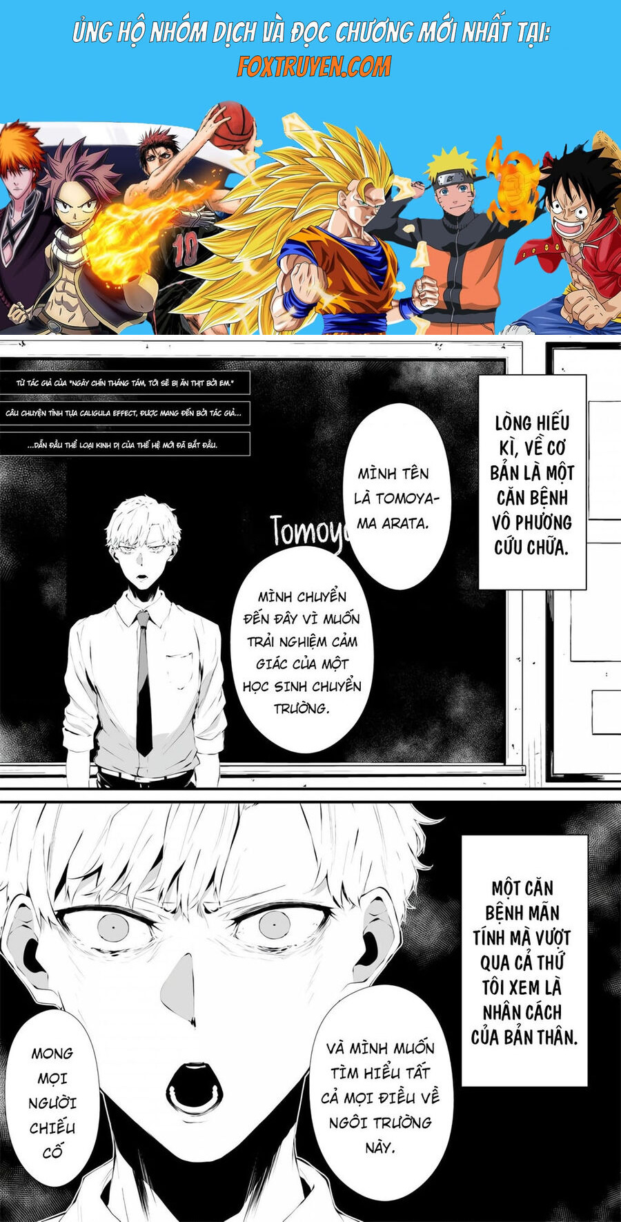 Xanh Thẳm Màu Lạnh Lùng, Đỏ Thẫm Sắc Quỷ Quyệt Chapter 1 - Trang 2