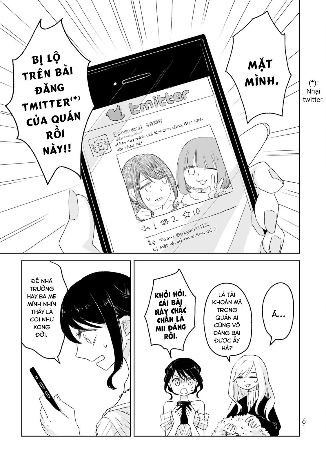Mii Và Yamada Chapter 3 - Trang 2