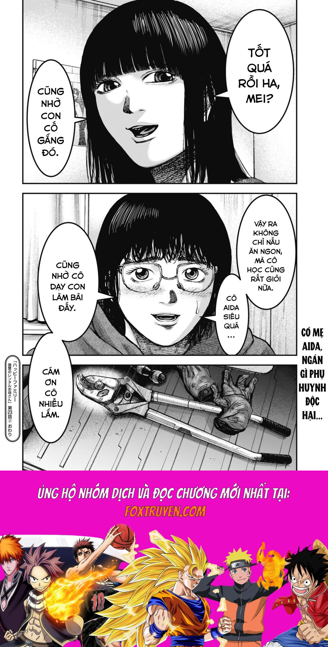 Gia Đình Vui Vẻ - Mẹ Thuê Báo Oán Chapter 23.2 - Trang 2
