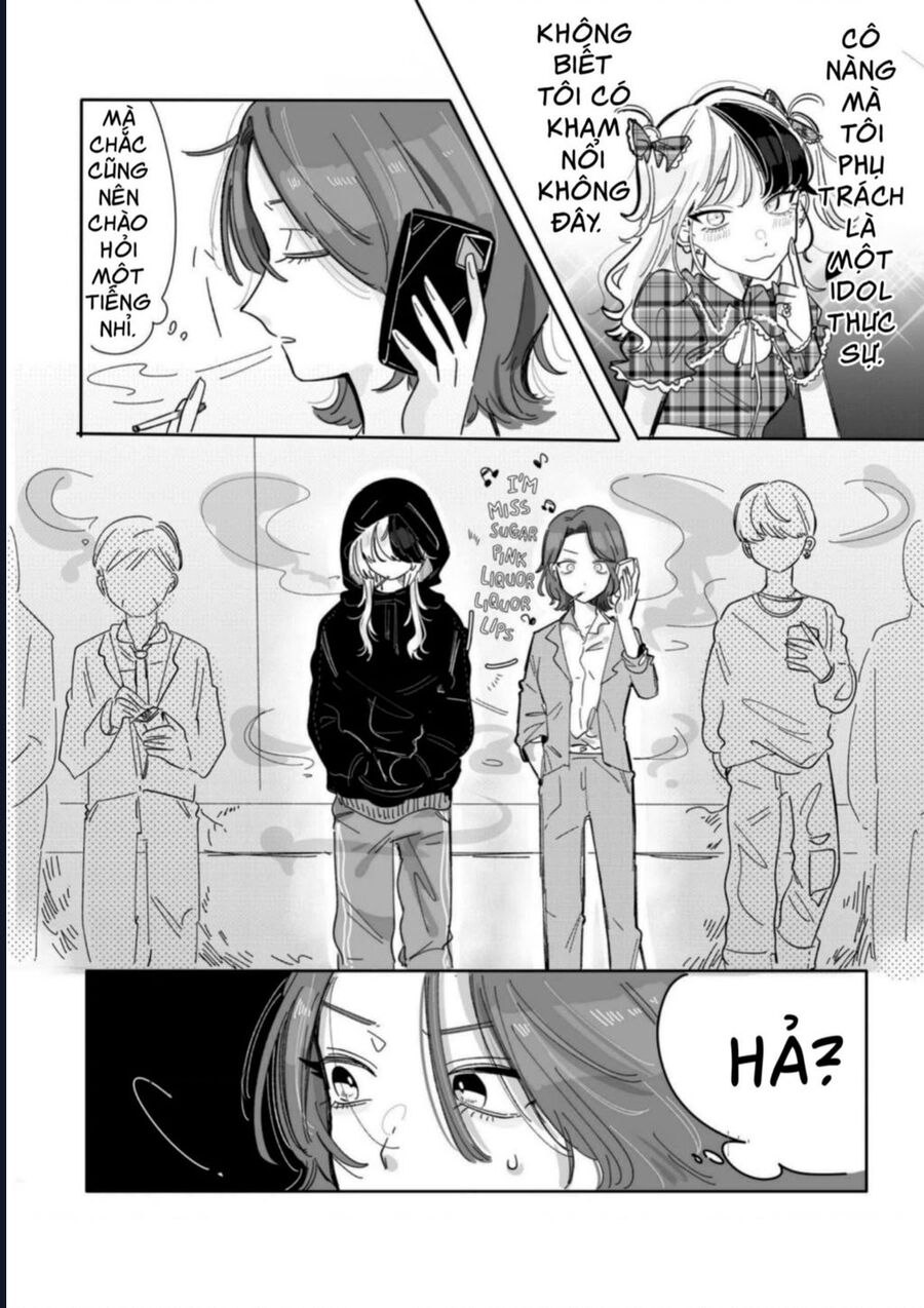 Về Chuyện Tôi Vô Tình Trở Thành Quản Lí Của Một Idol Kì Lạ Chapter 1 - Trang 2