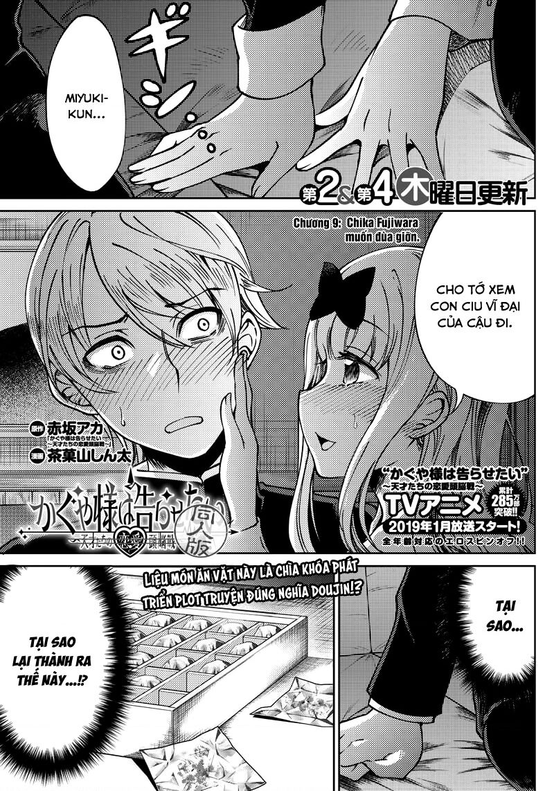 Kaguya Muốn Được Tỏ Tình (Phiên Bản Doujinshi) Chapter 9 - Trang 2