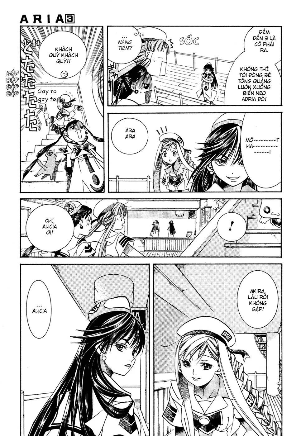 ARIA Chapter 14: - Ba nàng tiên của biển - Trang 3