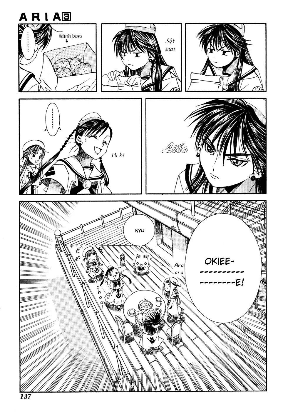 ARIA Chapter 14: - Ba nàng tiên của biển - Trang 3