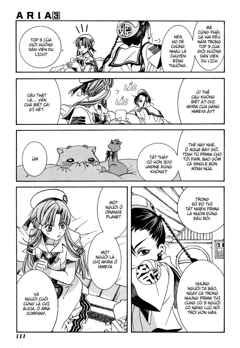 ARIA Chapter 14: - Ba nàng tiên của biển - Trang 3