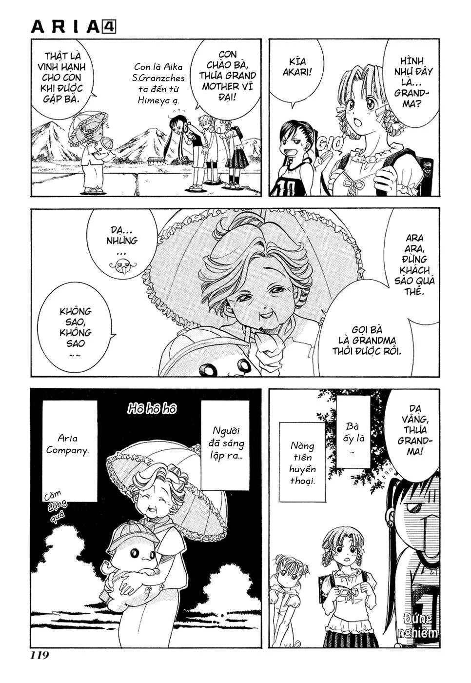 ARIA Chapter 19: - Grandma - Nàng Tiên huyền thoại ... - Trang 3