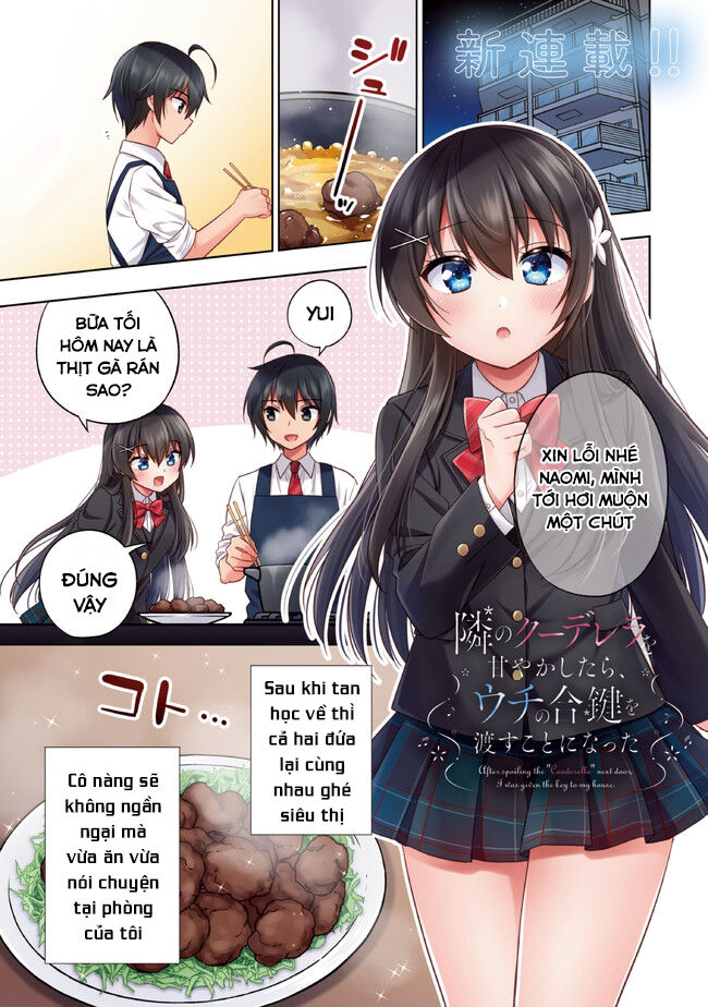 Tonari No Kuderella O Amayakashitara, Uchi No Aikagi O Watasu Koto Ni Natta Chapter 1 - Trang 2