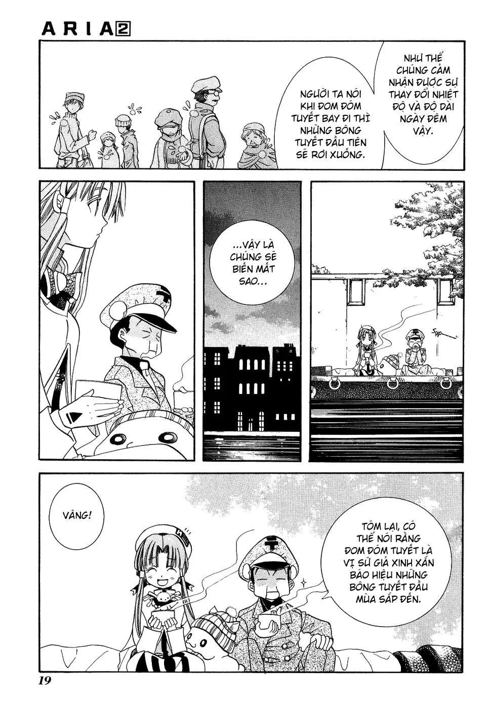 ARIA Chapter 6: - Đom đóm tuyết - Trang 3