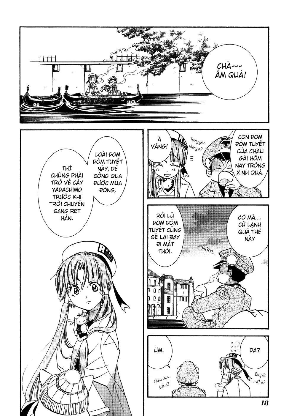 ARIA Chapter 6: - Đom đóm tuyết - Trang 3