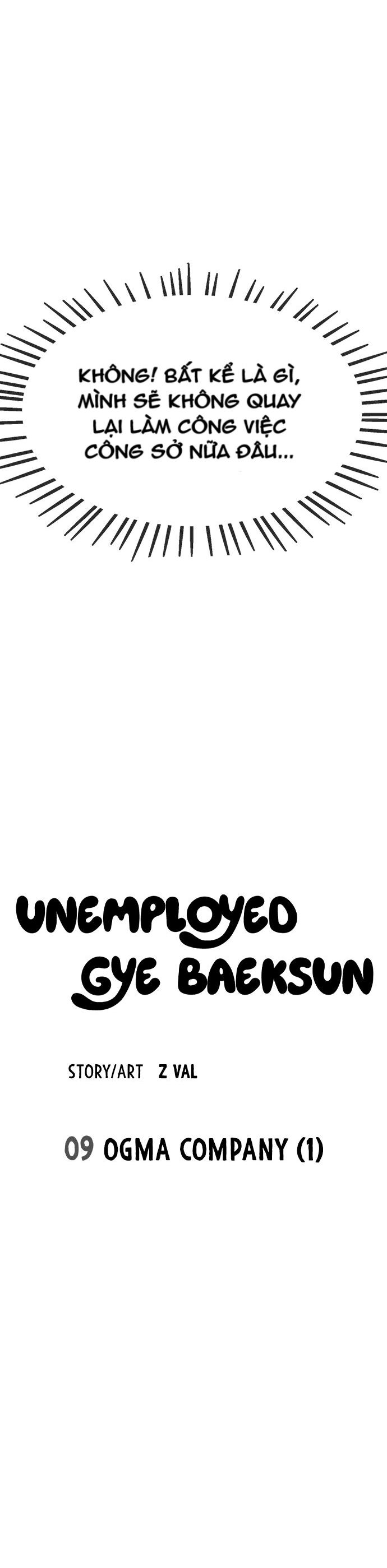 Unemployed Gye Baeksun Chapter 9 - Trang 2