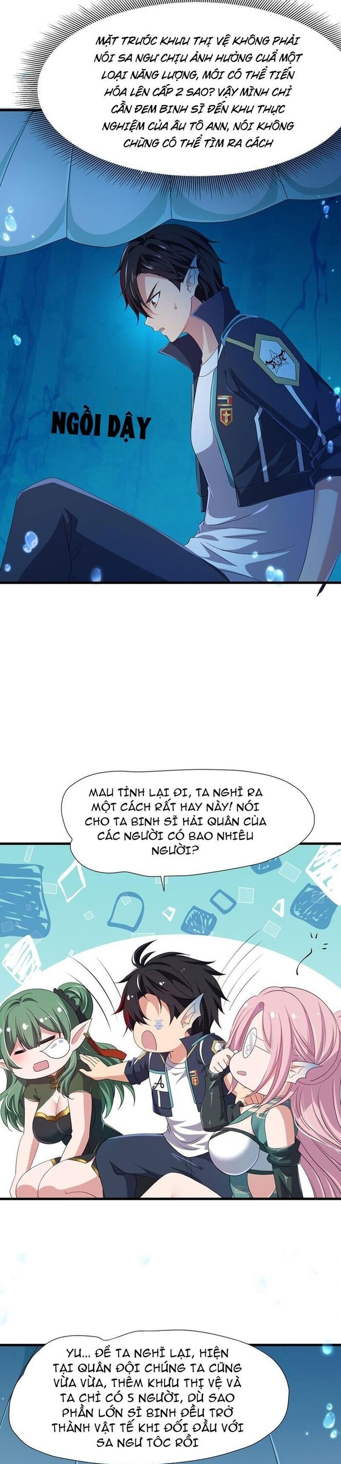 Sau khi kết hợp với nữ thần ta bất khả chiến bại! Chapter 69 - Trang 2