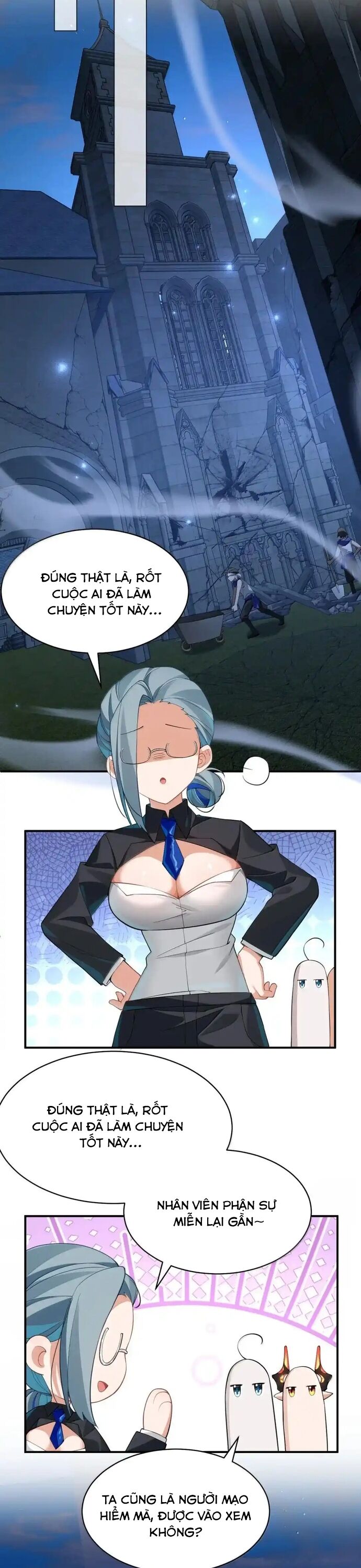 Xuyên Không Mãn Cấp Như Tôi Tại Sao Lại Là Quý Cô Mục Sư Chứ Chapter 24 - Trang 2
