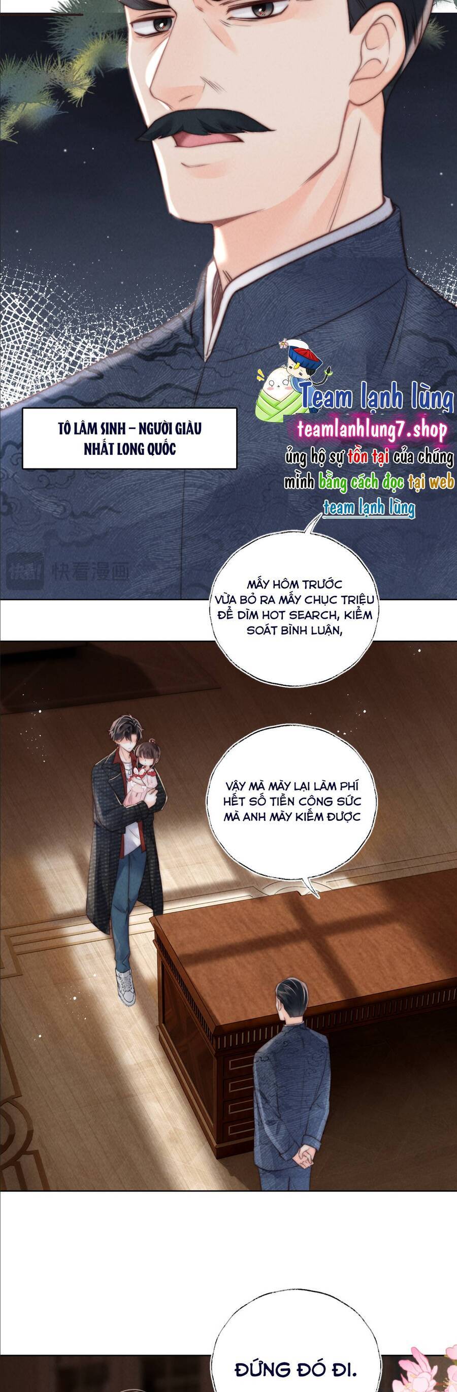 Cô Tổ Mới Ba Tuổi Rưỡi, Ôm Bình Sữa Xem Bói Được Cả Mạng Yêu Chiều Chapter 1 - Trang 2