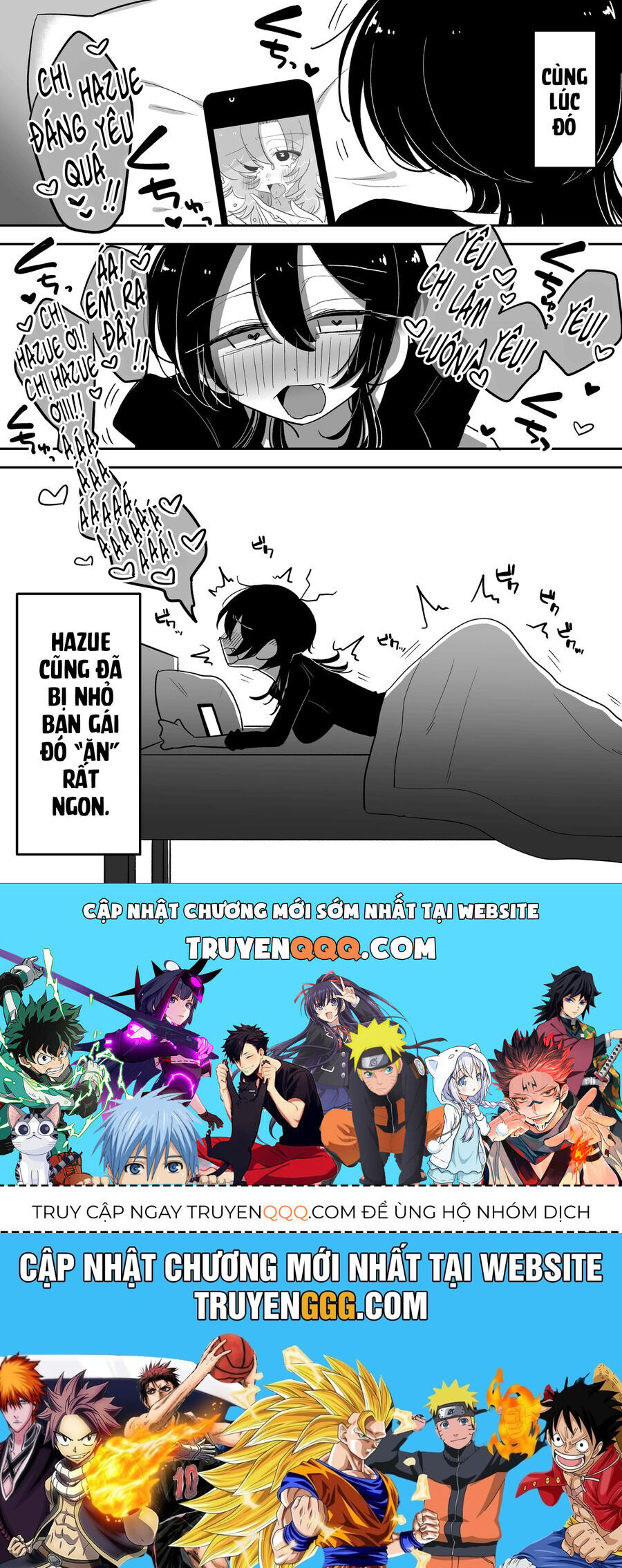 Hazue Và Tsuyu Chapter 23 - Trang 2