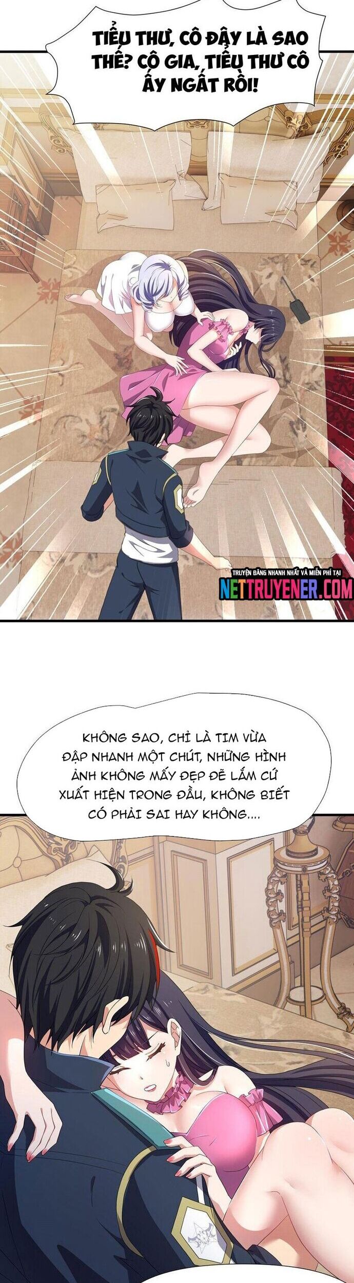 Sau khi kết hợp với nữ thần ta bất khả chiến bại! Chapter 66 - Trang 2