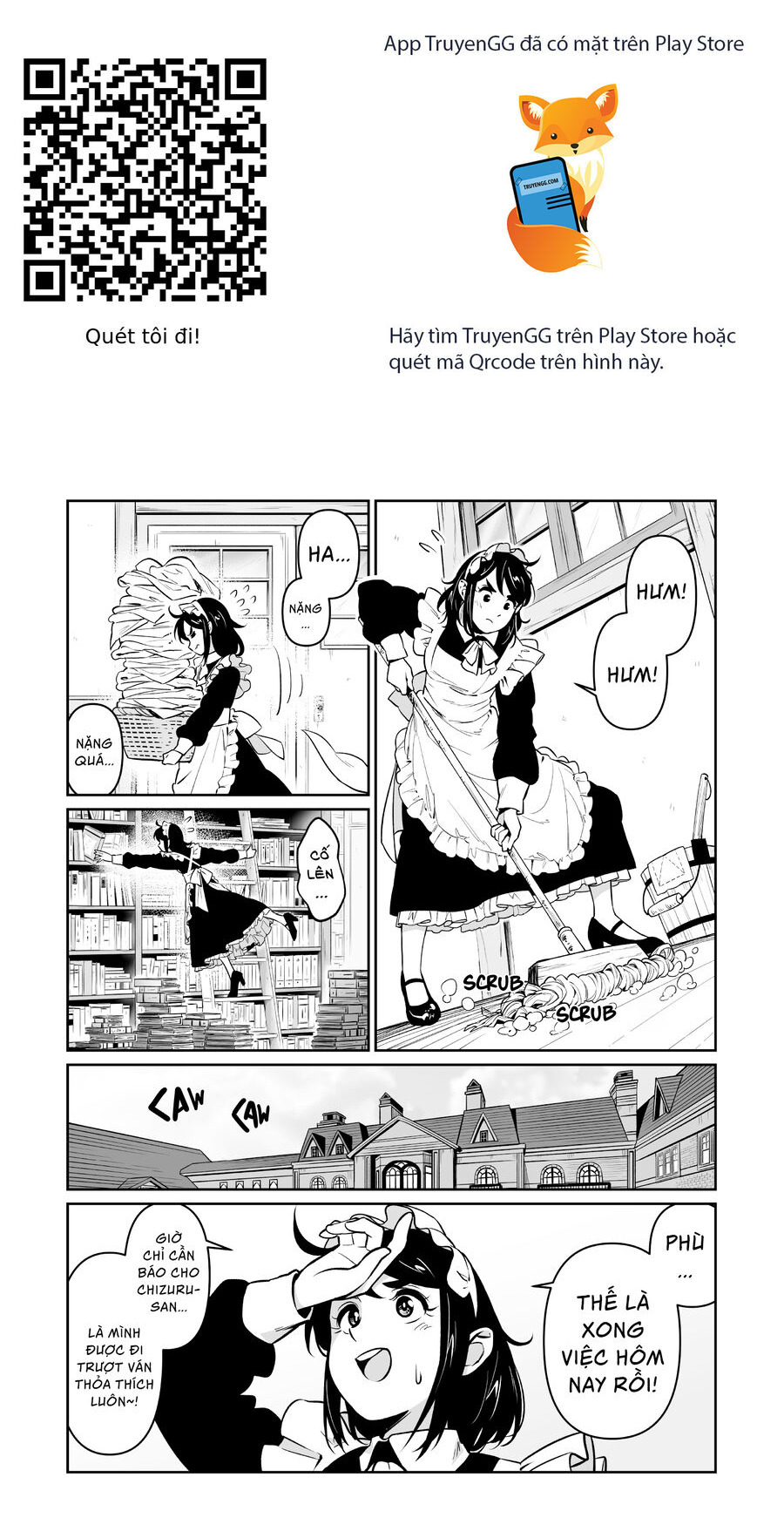 Nàng Hầu Gái Trượt Ván Chapter 2 - Trang 2