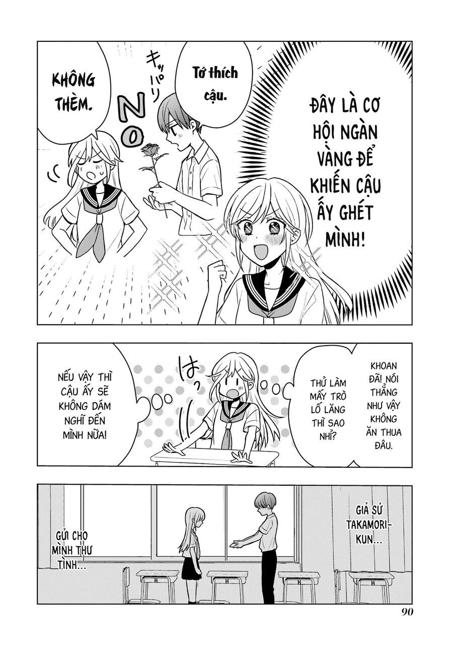Đừng nghĩ thế nữa mà Takamori-kun! Chapter 8 - Trang 2