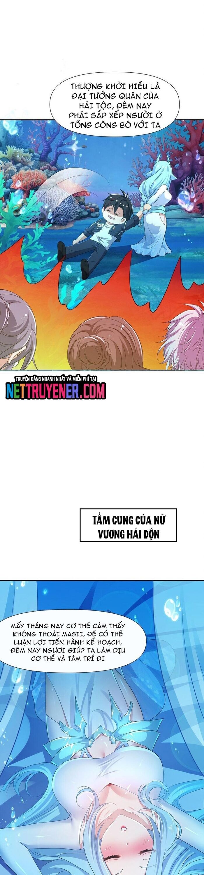 Sau khi kết hợp với nữ thần ta bất khả chiến bại! Chapter 74 - Trang 2