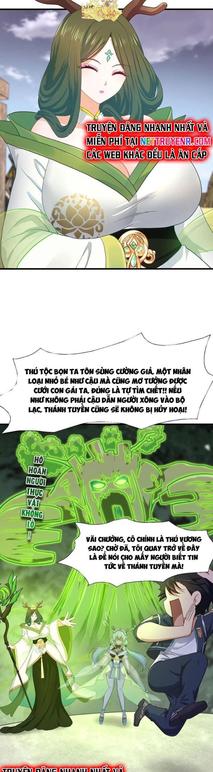 Sau khi kết hợp với nữ thần ta bất khả chiến bại! Chapter 36 - Trang 2