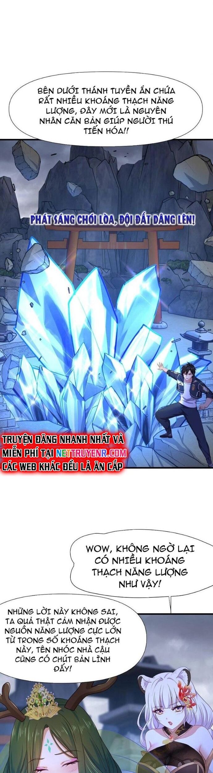 Sau khi kết hợp với nữ thần ta bất khả chiến bại! Chapter 36 - Trang 2