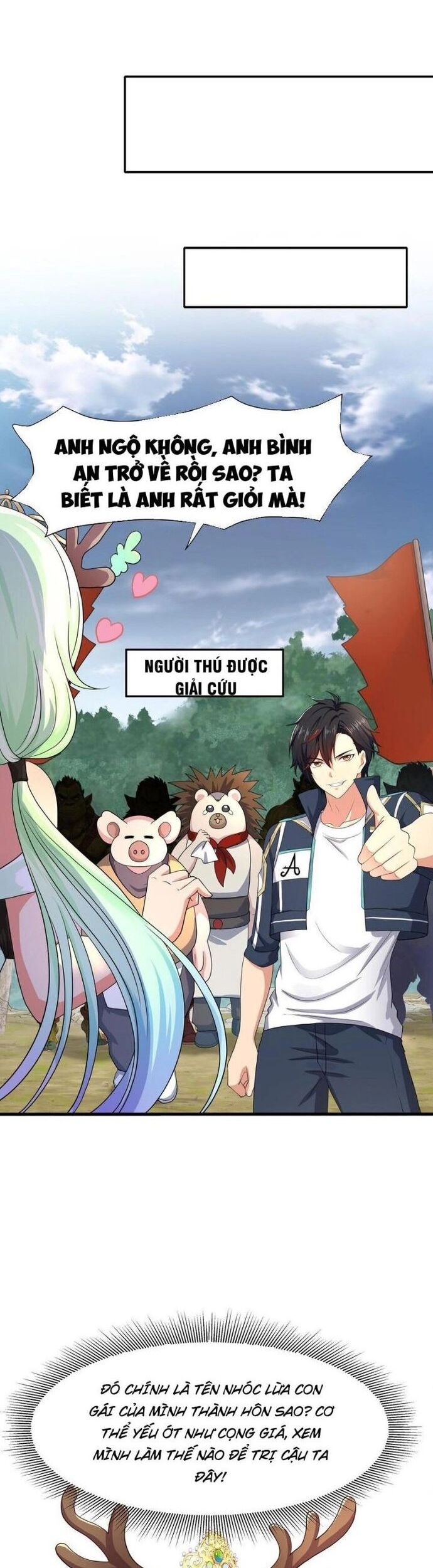 Sau khi kết hợp với nữ thần ta bất khả chiến bại! Chapter 36 - Trang 2