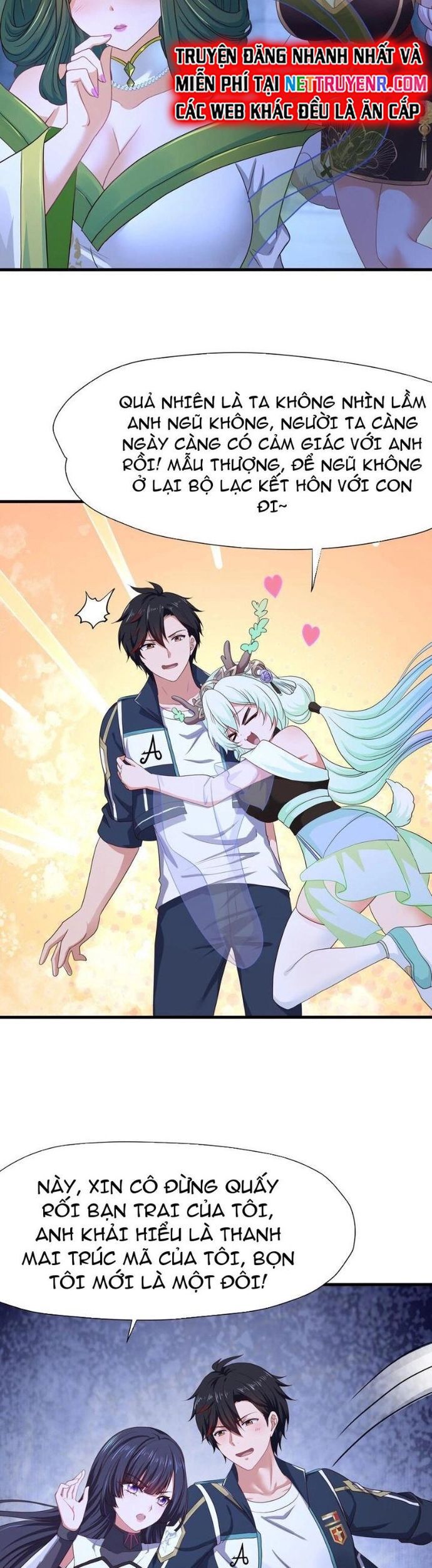 Sau khi kết hợp với nữ thần ta bất khả chiến bại! Chapter 36 - Trang 2