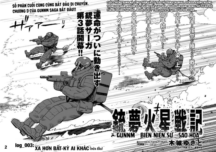 Thiên Thần Chiến Binh Alita: Biên Niên Sử Sao Hoả Chapter 3.1 - Trang 2