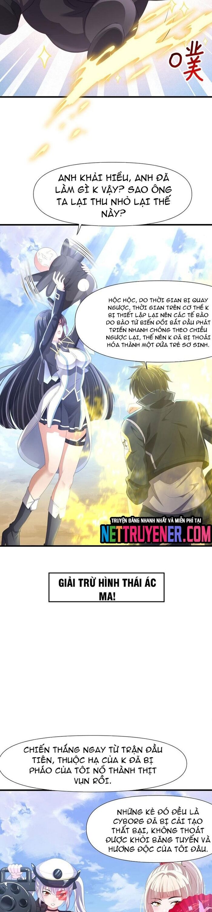 Sau khi kết hợp với nữ thần ta bất khả chiến bại! Chapter 65 - Trang 2